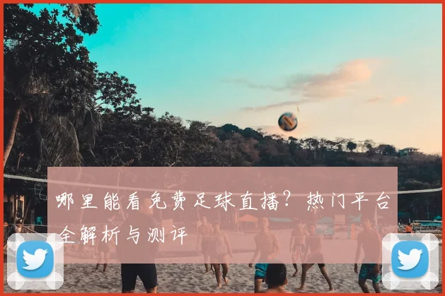 哪里能看免费足球直播？热门平台全解析与测评